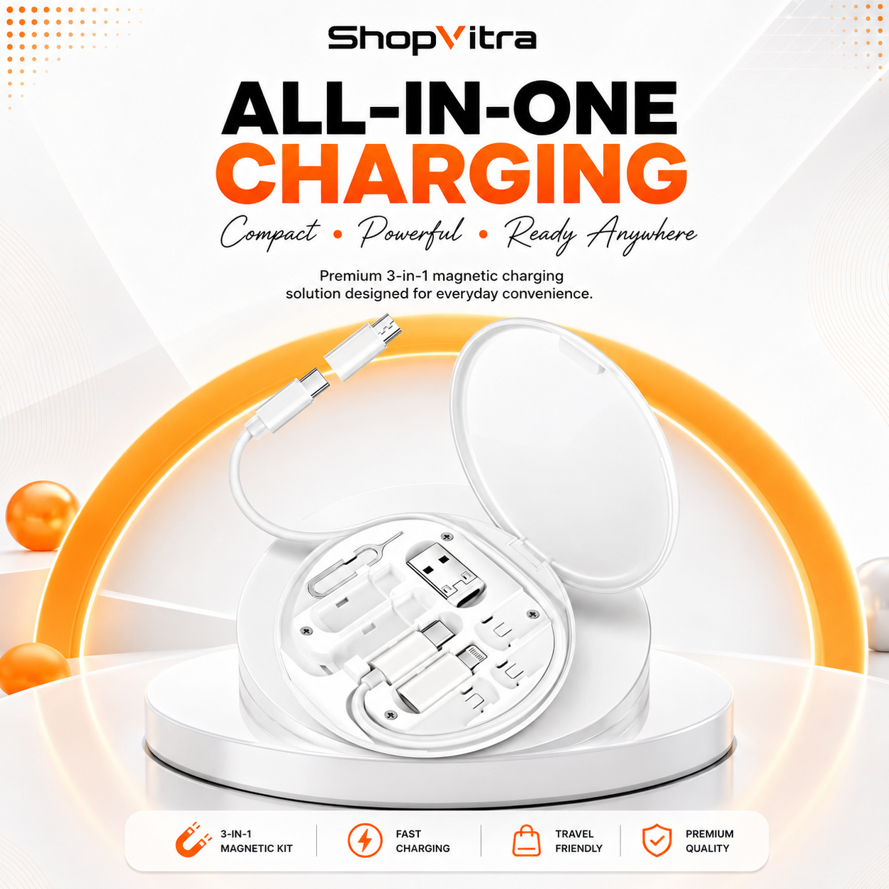 All-in-one charging kit