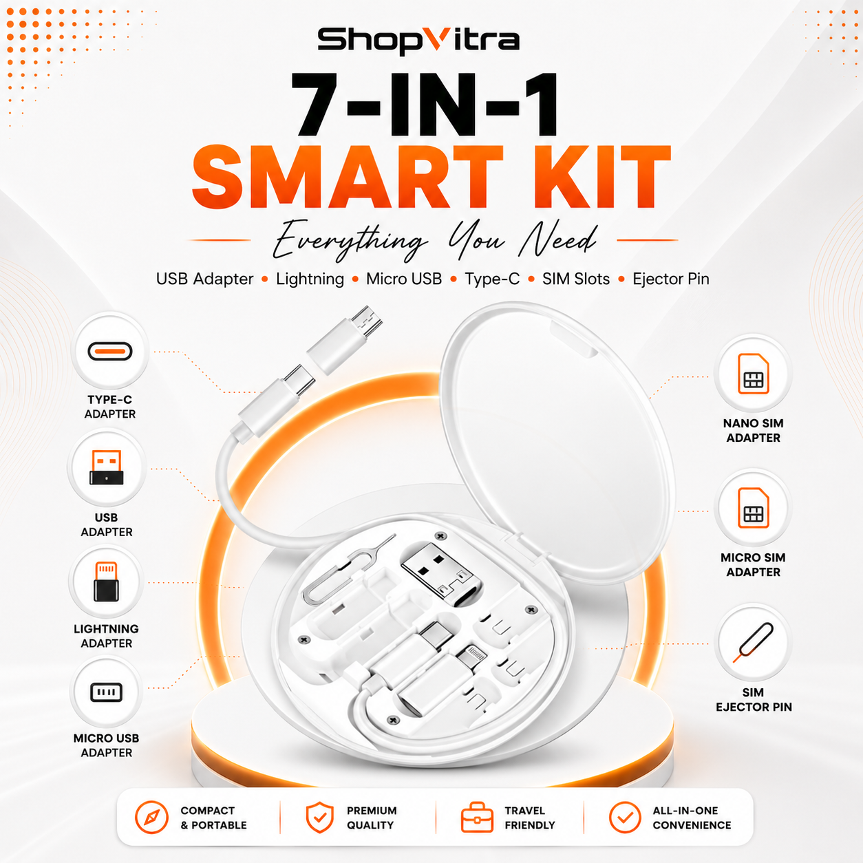 7-in-1 charging kit