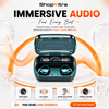 Immersive audio earbuds