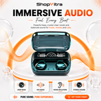 Immersive audio earbuds