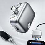 Silver-auto-stop-charging-adapter product-view