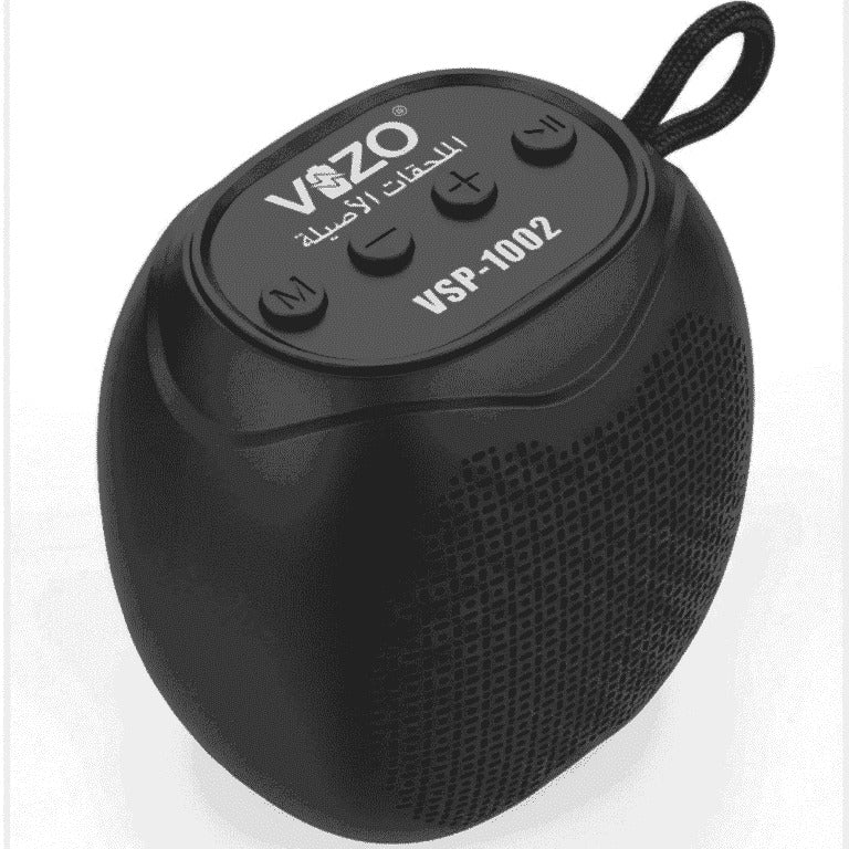 VEZO VSP-1002 portable wireless speaker rear bass view