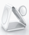 Compact foldable magnetic wireless charging stand