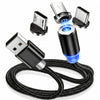 3-in-1 Magnetic Fast Charging Cable with LED Light (Copy) (Copy) (Copy) (Copy)